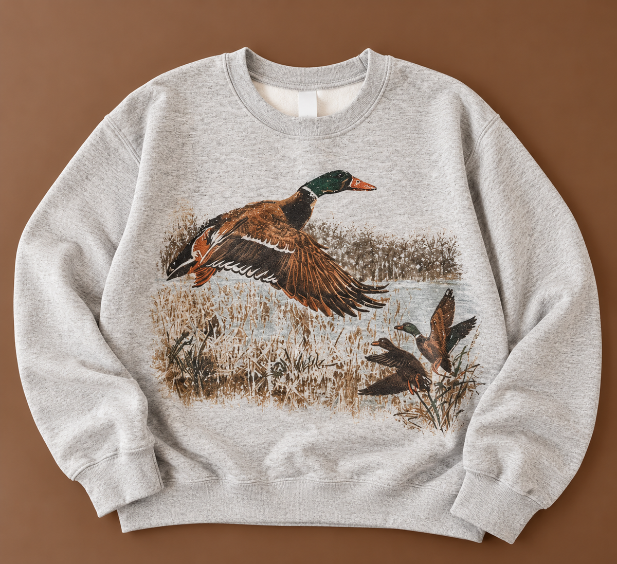 Grey Mallard Sweatshirt