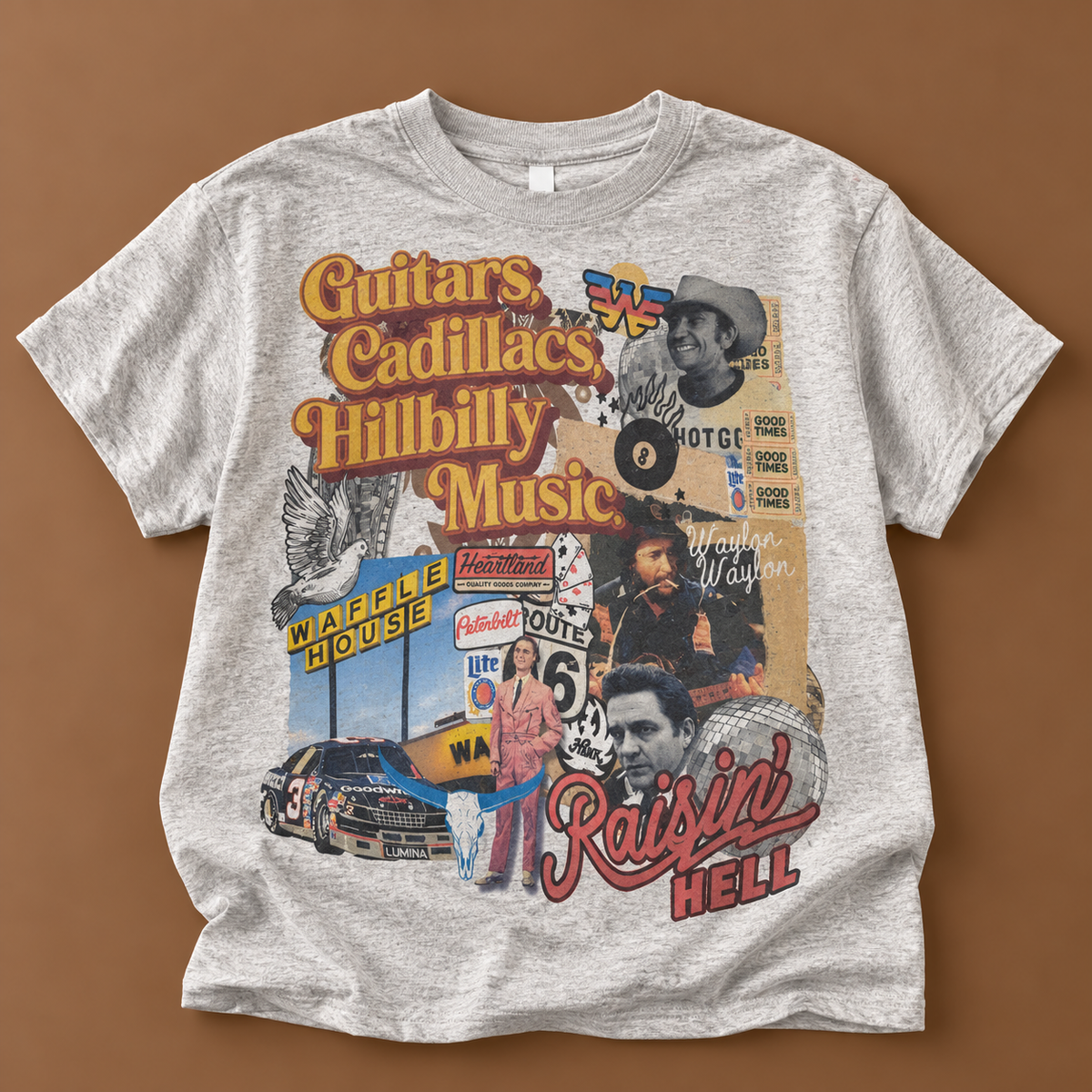 Hillbilly Collage Tee