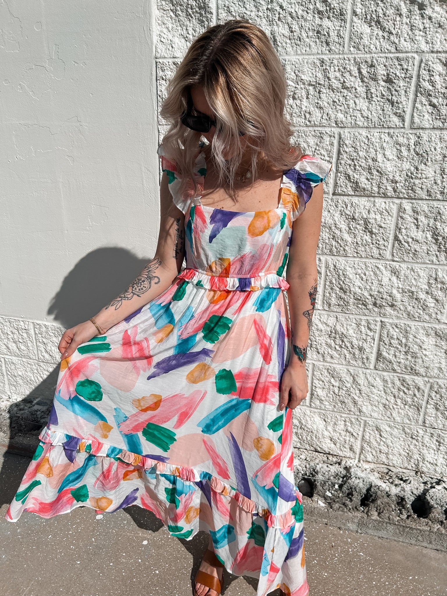 Easter Paint Maxi Dress Easter Paint Maxi Dress
