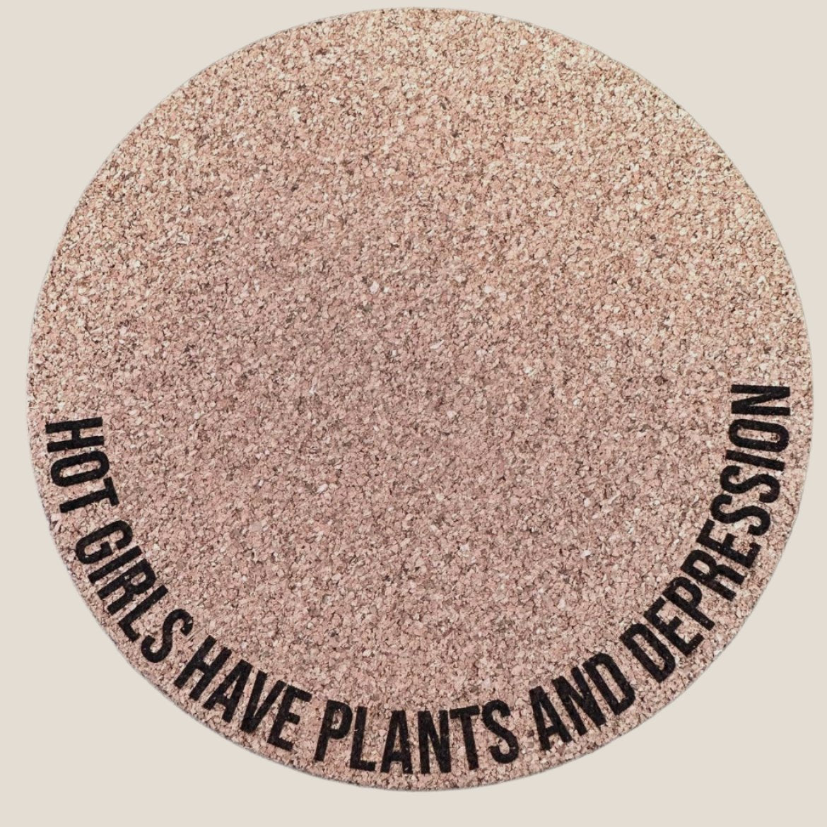4inch Cork Plant Mats