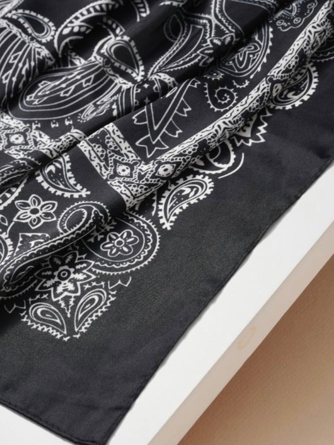 Silk neck scarves