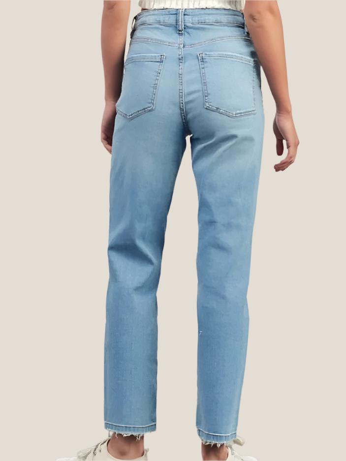 Distressed Denim Jeans
