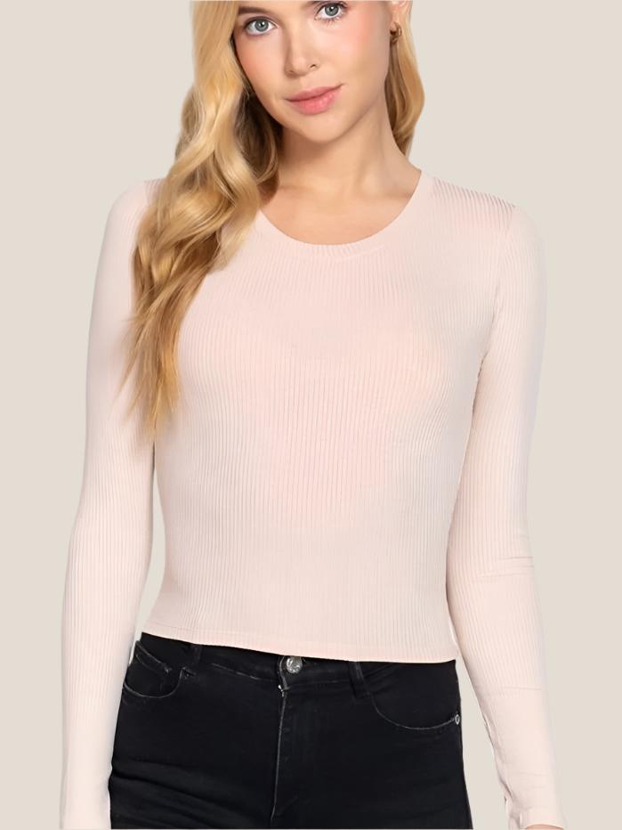 Ribbed Layering Undershirt