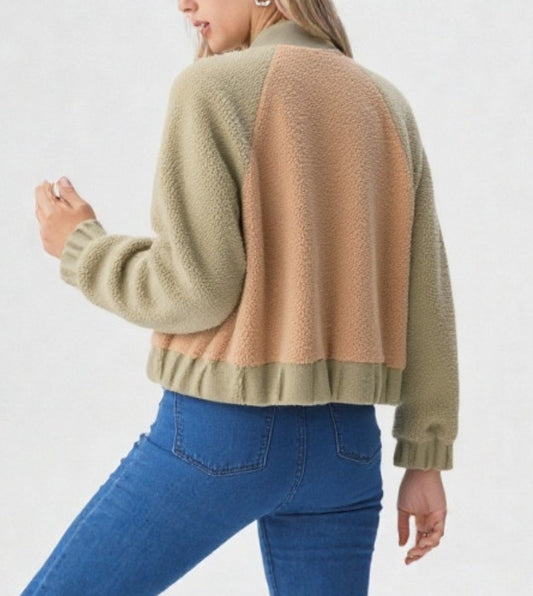 Sage & Sand Teddy Jacket