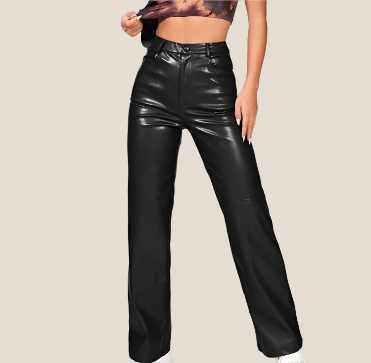 Black Leather Pants