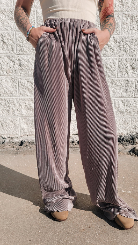 Cocoa Ribbed Pants