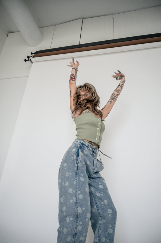 Dandelion Barrel Jeans