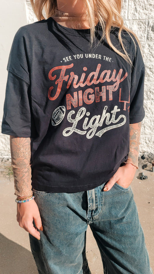 Friday Night Lights Tee - Black