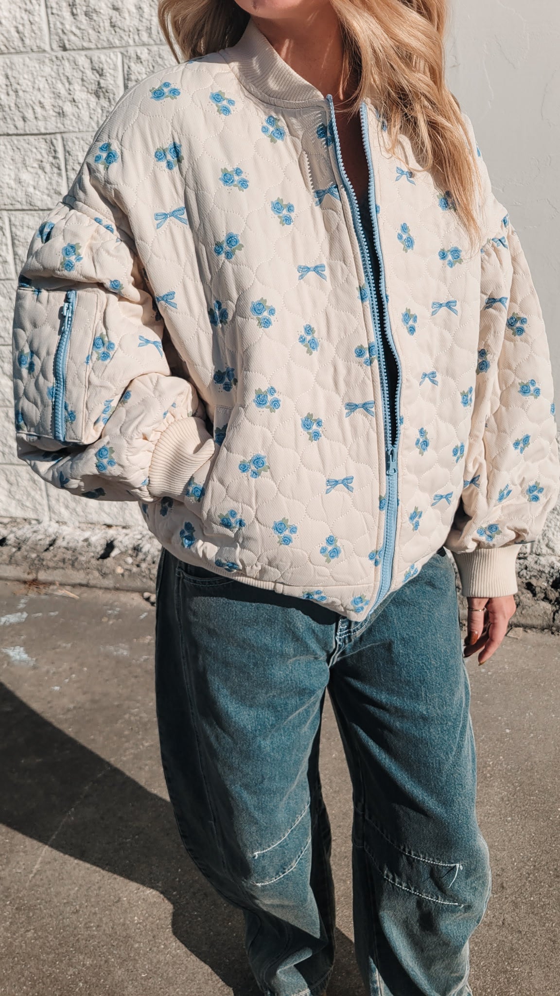 Floral Quilted Jacket