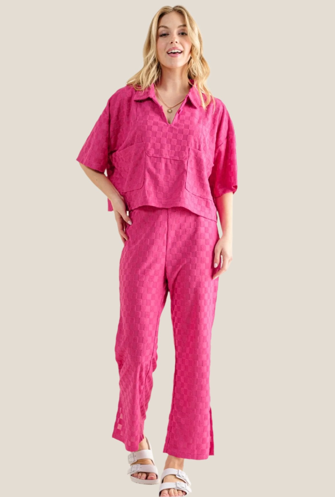 Fuchsia 2pc Set