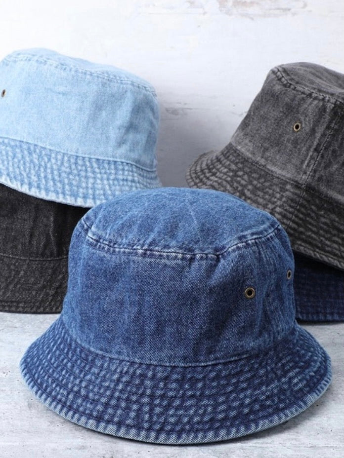 Denim Bucket Hats – The Modern Luxe Boutique