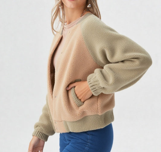 Sage & Sand Teddy Jacket