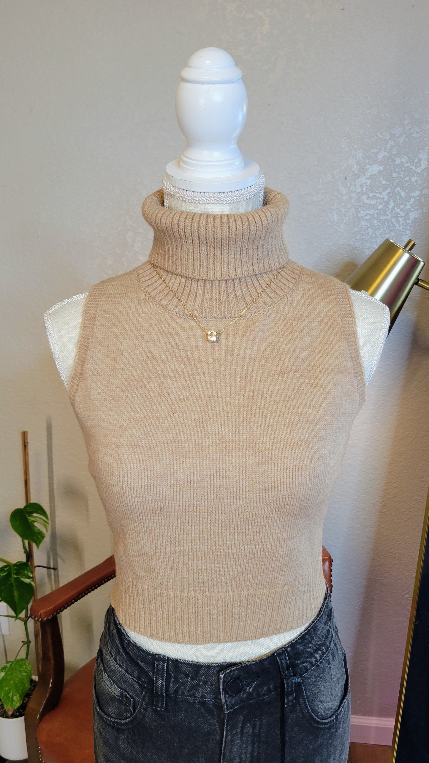 Mocha Sweater Tank