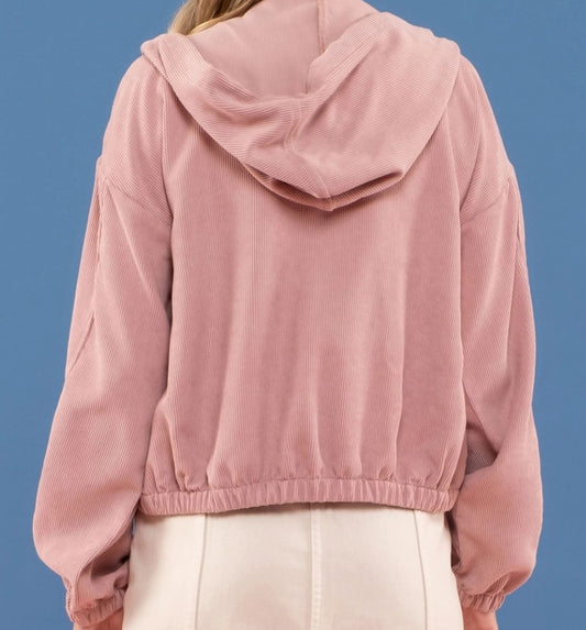 Dusty Sienna Corduroy Jacket