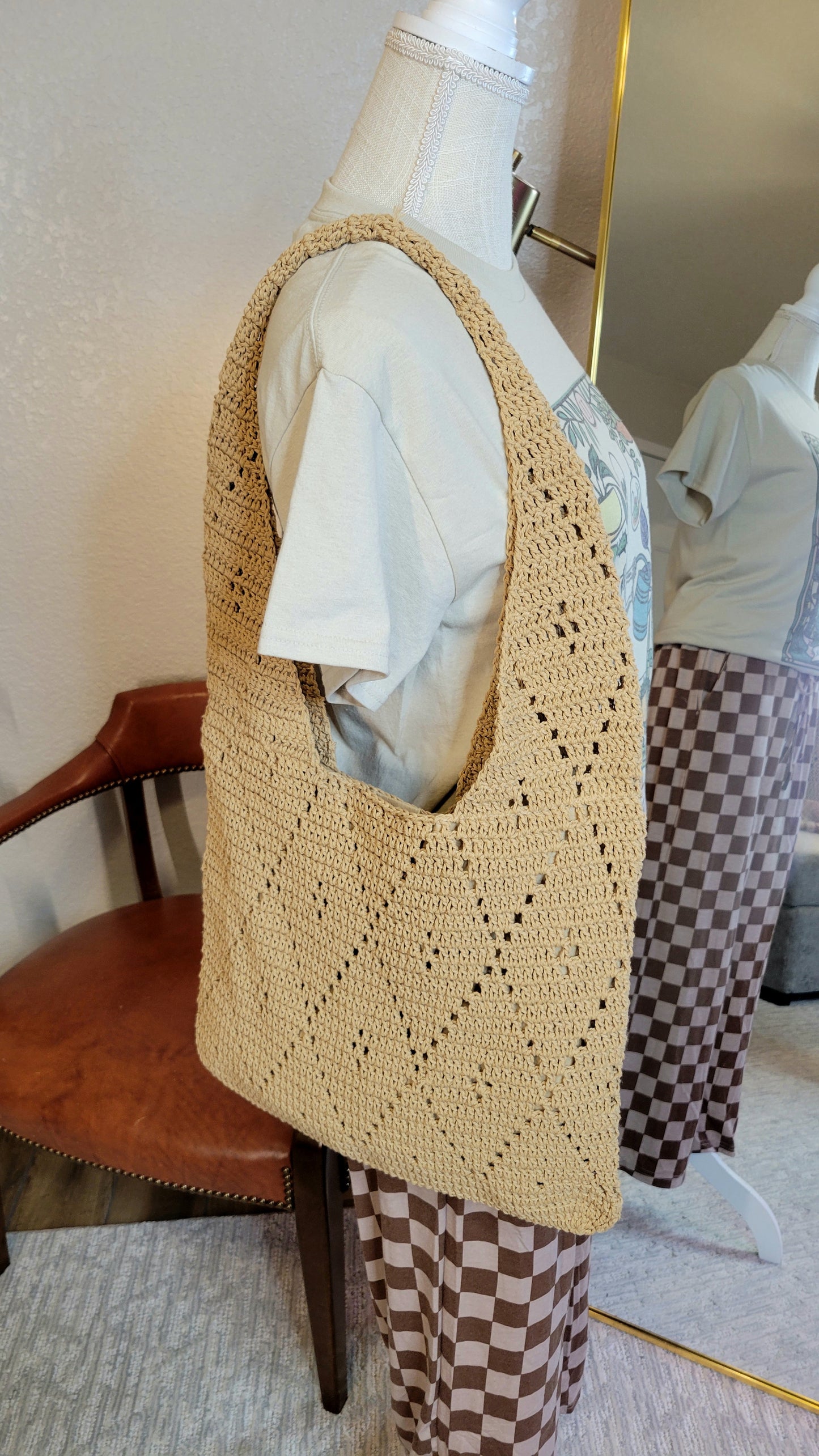 Crochet Shoulder Bag