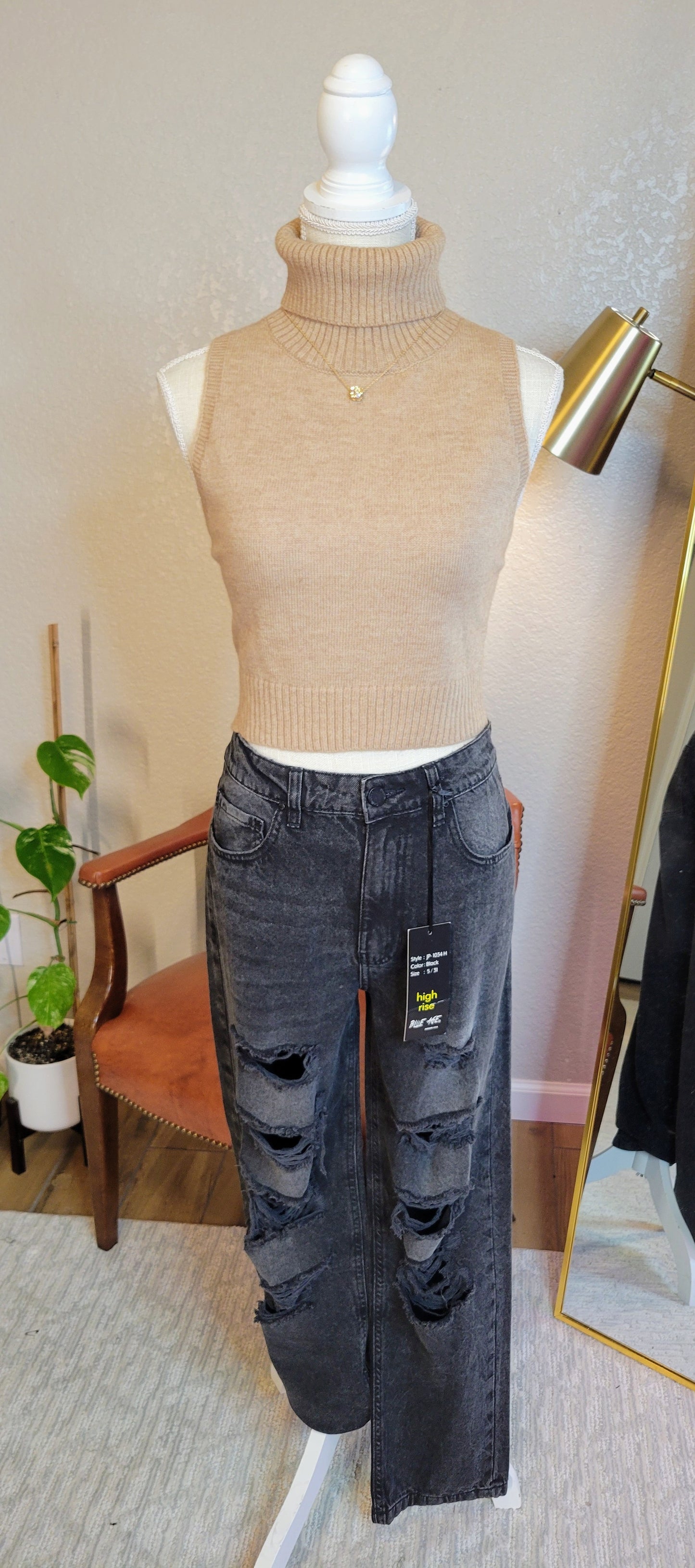 Mocha Sweater Tank
