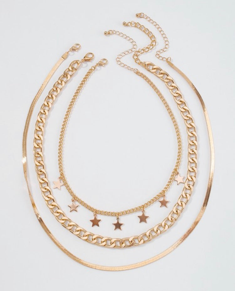 Star Stacked Necklace