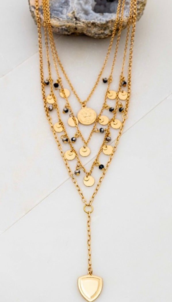 Beaded Layering Necklace