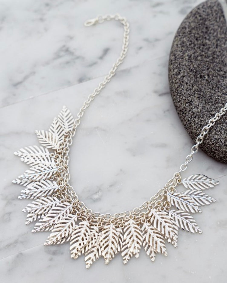 Leaf Layering Necklace