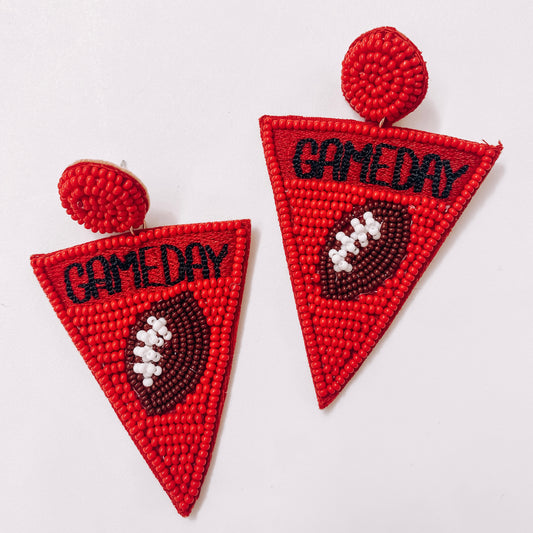 Gameday Flag Earrings